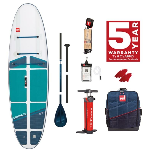 Red Paddle Co COMPACT 9'6" x 32" x 4,7" SET