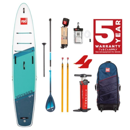 Red Paddle Co VOYAGER 12'0" x 28" x 4,7" MSL SET